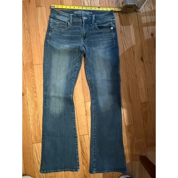 American Eagle Outfitters Denim - American Eagle Bootcut Jeans 8 Regular 360 Super Stretch Med Wash Denim T57-17